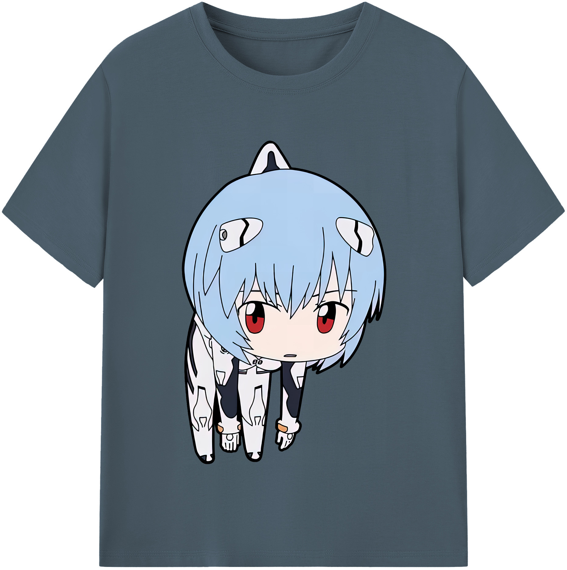 （画像用） EVA 新世紀エヴァンゲリオン 綿100％半袖Tシャツ（フロントプリント）